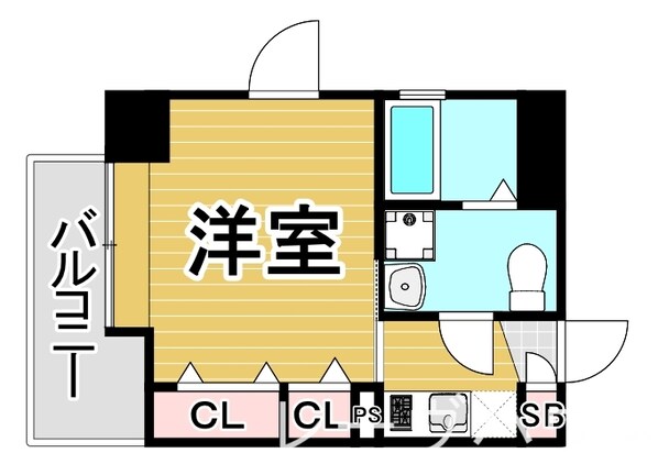 クレタ県庁前の物件間取画像